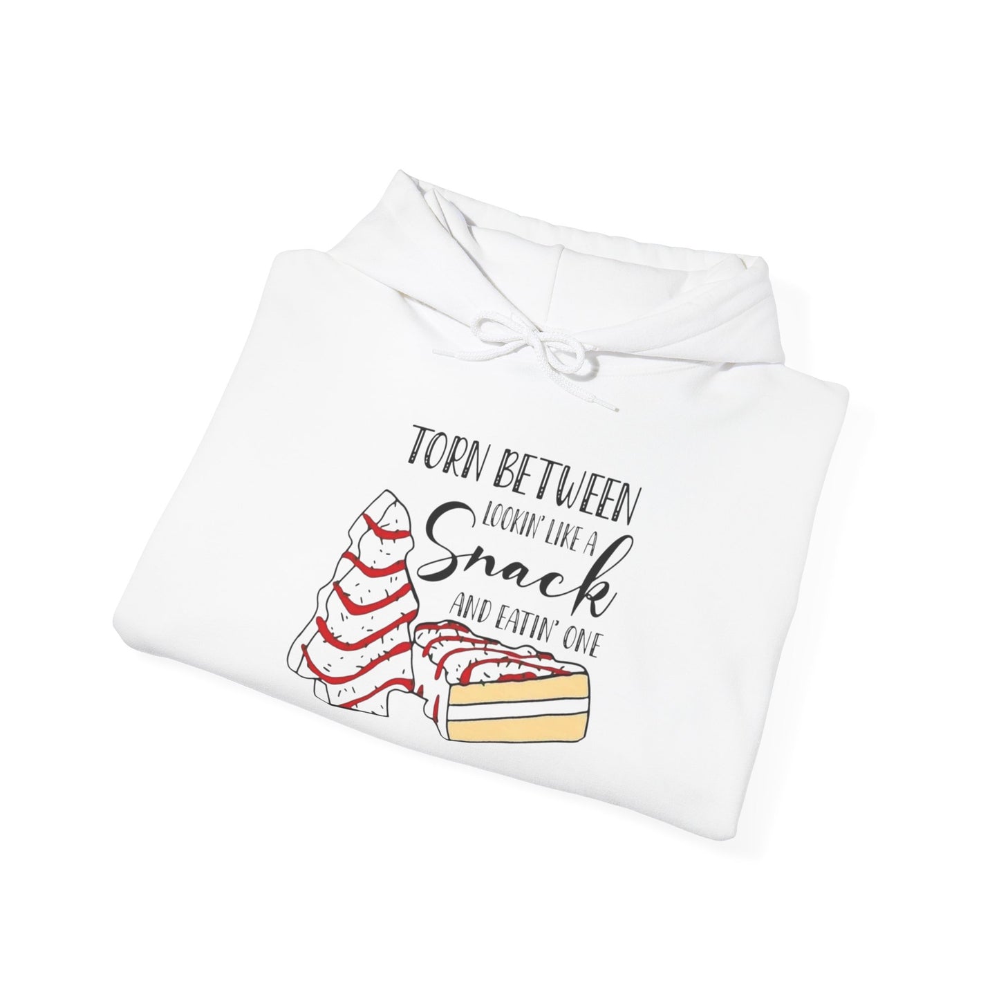 Little Debbie Cakes Christmas Graphic Hoodie Heavy Blend™ Hooded Sweatshirt
