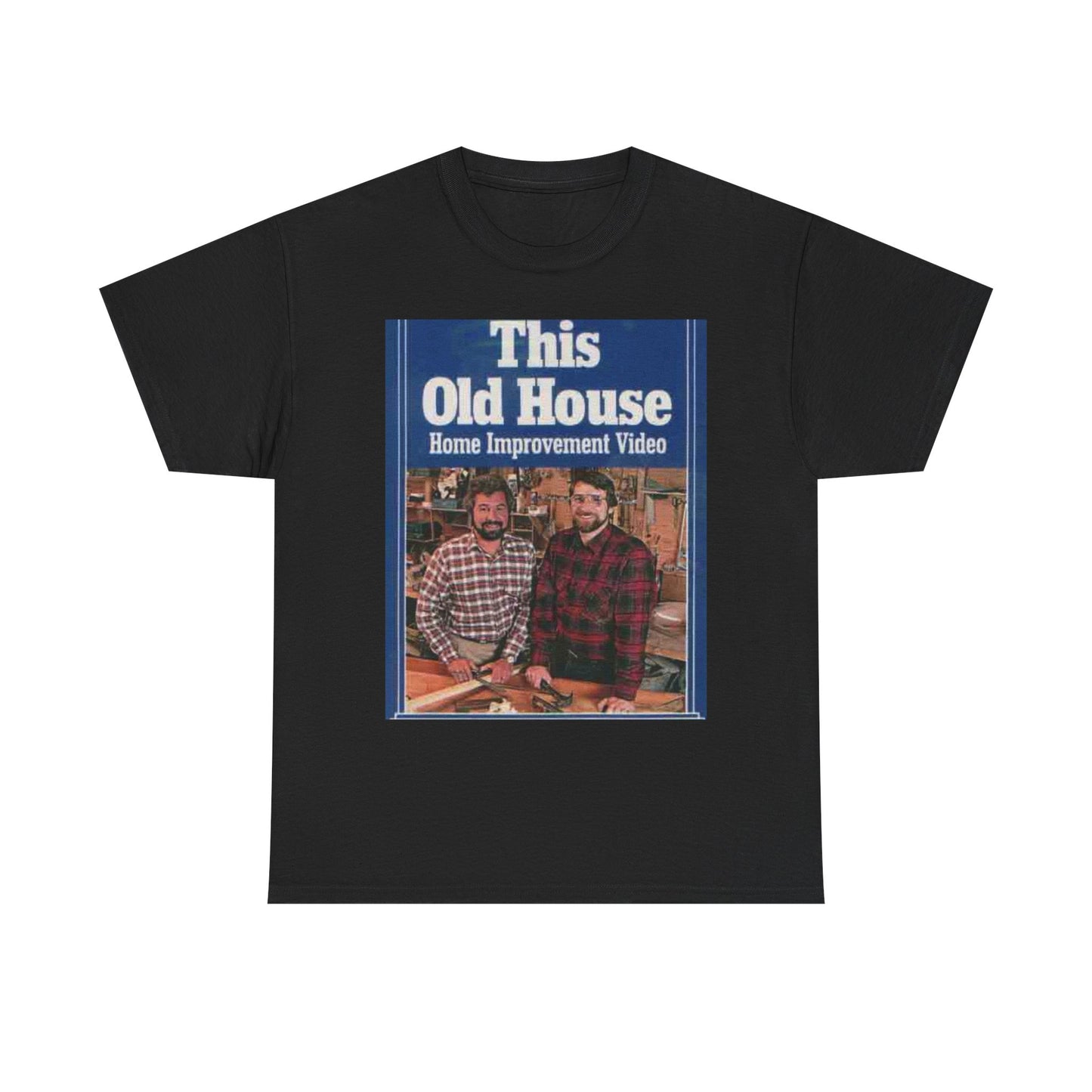 This Old House Graphic T Shirt Vintage New England 90s Unisex Heavy Cotton Tee
