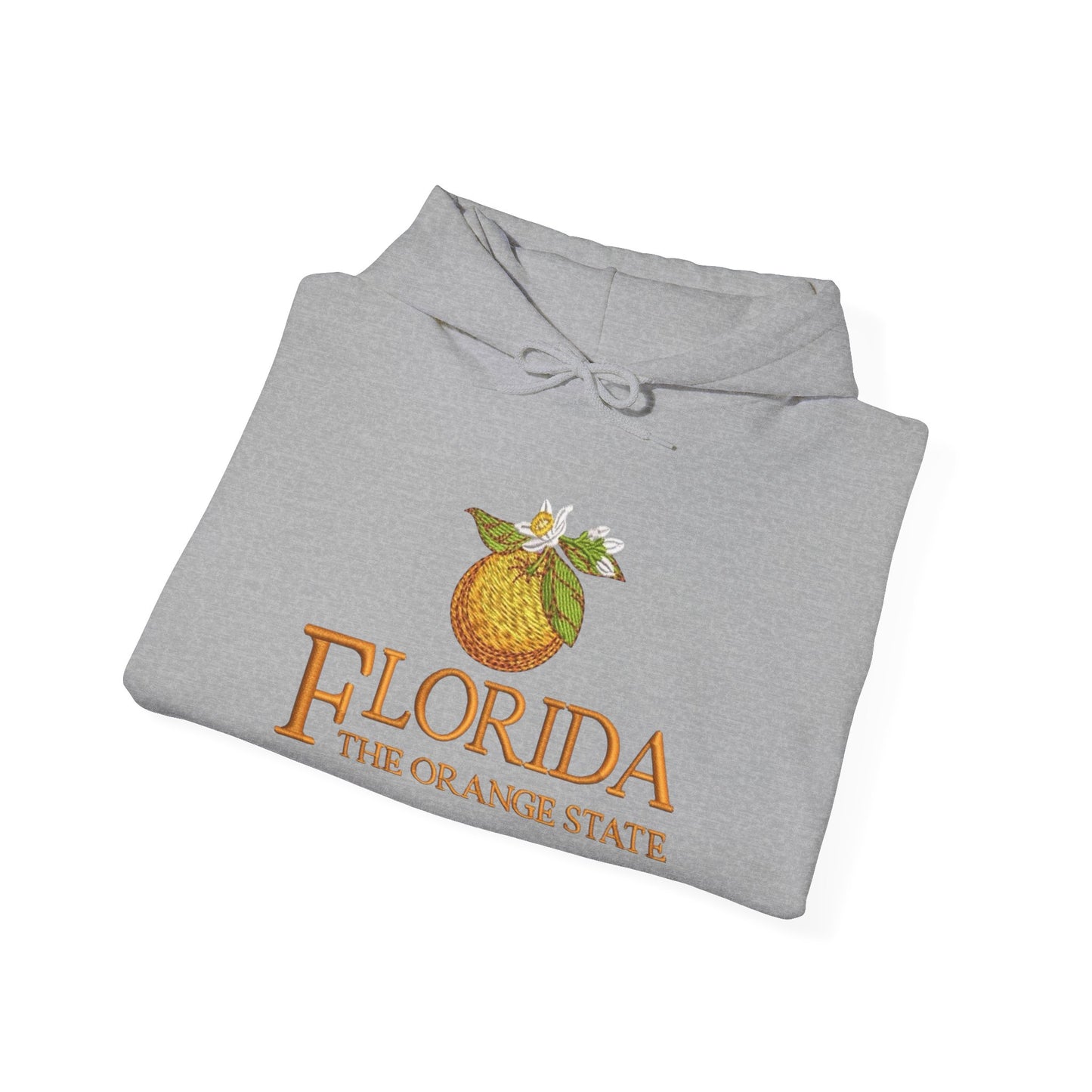 Florida The Orange State Graphic Hoodie Heavy Blend Sweatshirt NEW