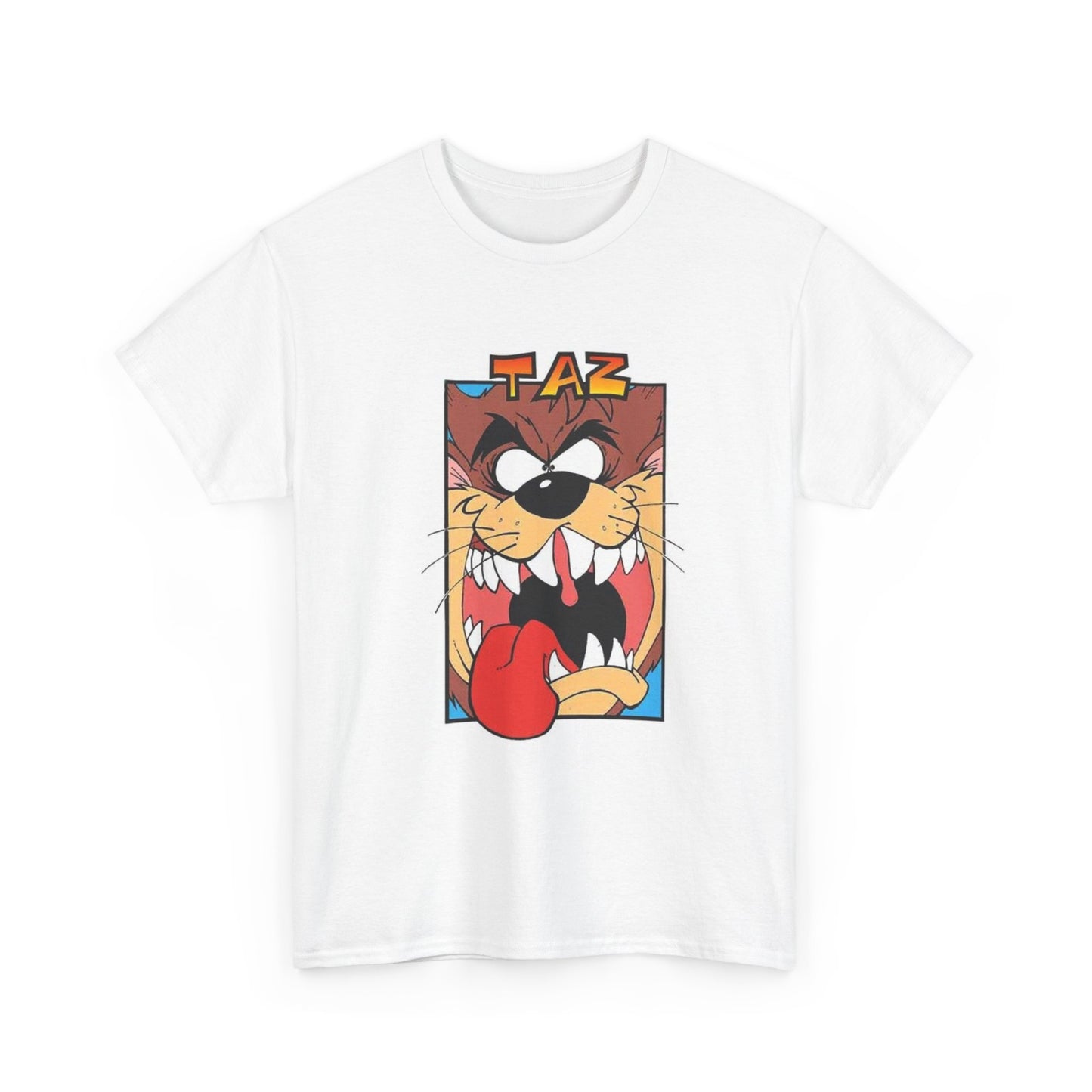 Taz Devil Shirt Retro Tazmanian Graphic Vintage Unisex Heavy Cotton Tee