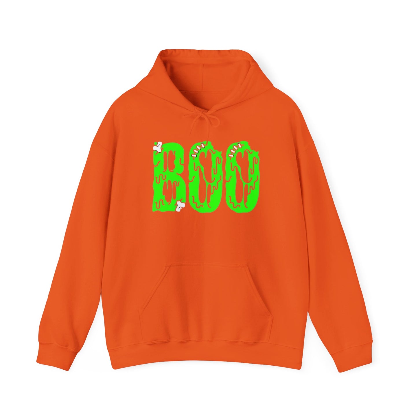 BOO Halloween Fall Graphic Hoodie Unisex Heavy Blend™ Hooded Sweatshirt