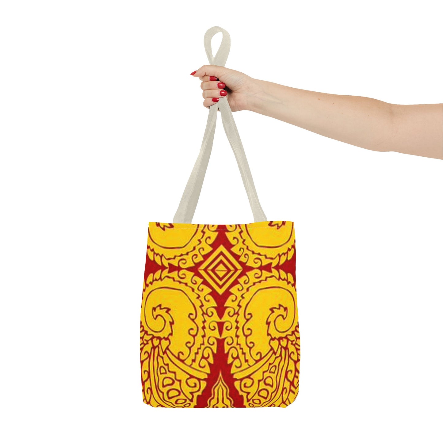 Red And Yellow Middle Eastern Multi Color BRAND NEW MODERN Tote Bag (AOP)