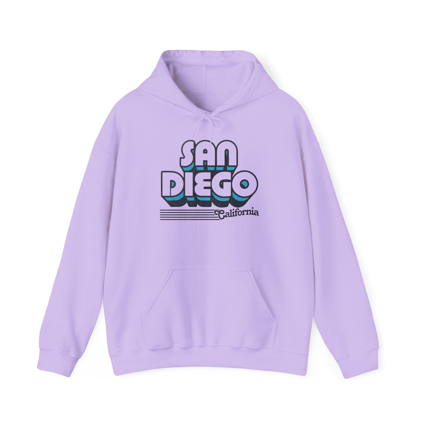 San Diego California Vintage Graphic Hoodie Heavy Blend™ NEW Sweatshirt