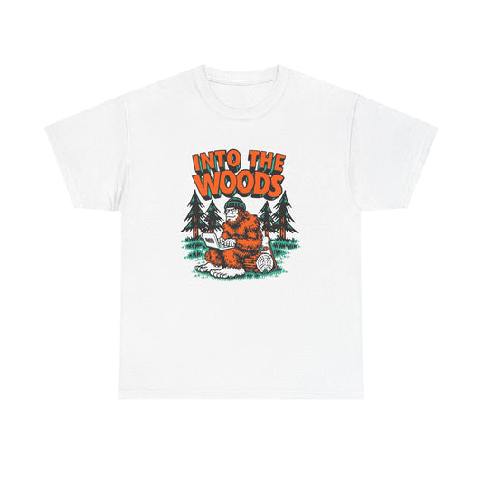 Into The Woods Funny T Shirt Graphic Unisex Heavy Cotton Tee NEW GIFT