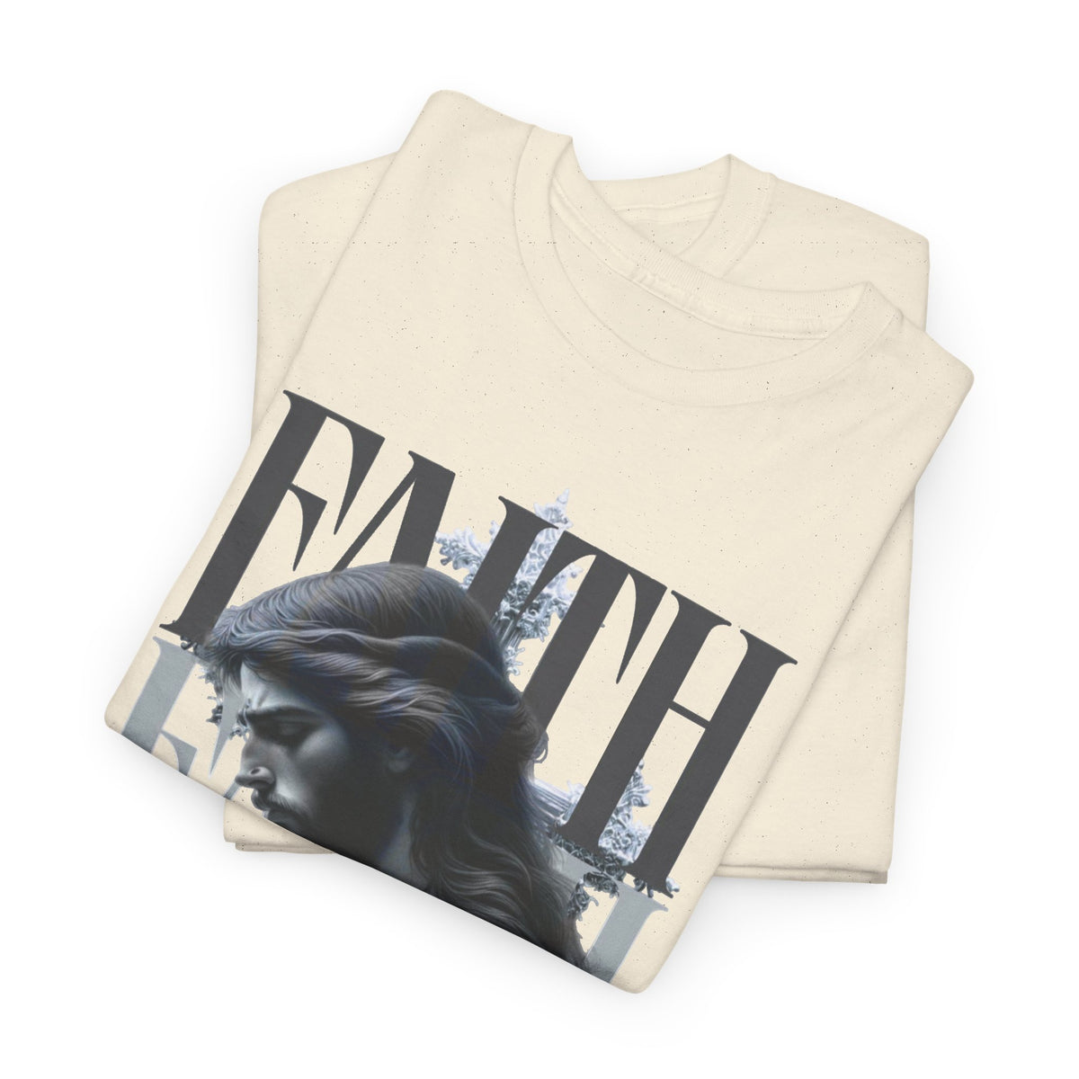 Have Faith Graphic T Shirt Men's Jesus Heavy Cotton Tee