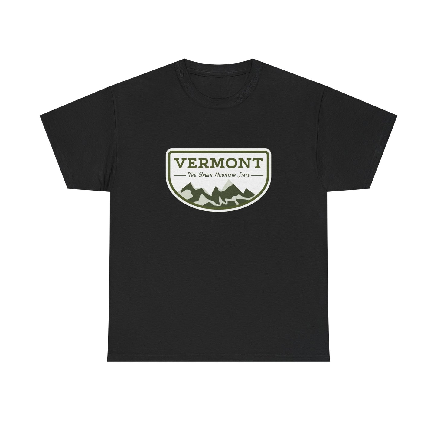 Vermont Graphic T Shirt Heavy Cotton Tee
