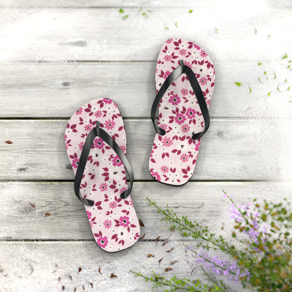 Waves And Sun Sandals Summer Flip Flops Slides BRAND NEW 1