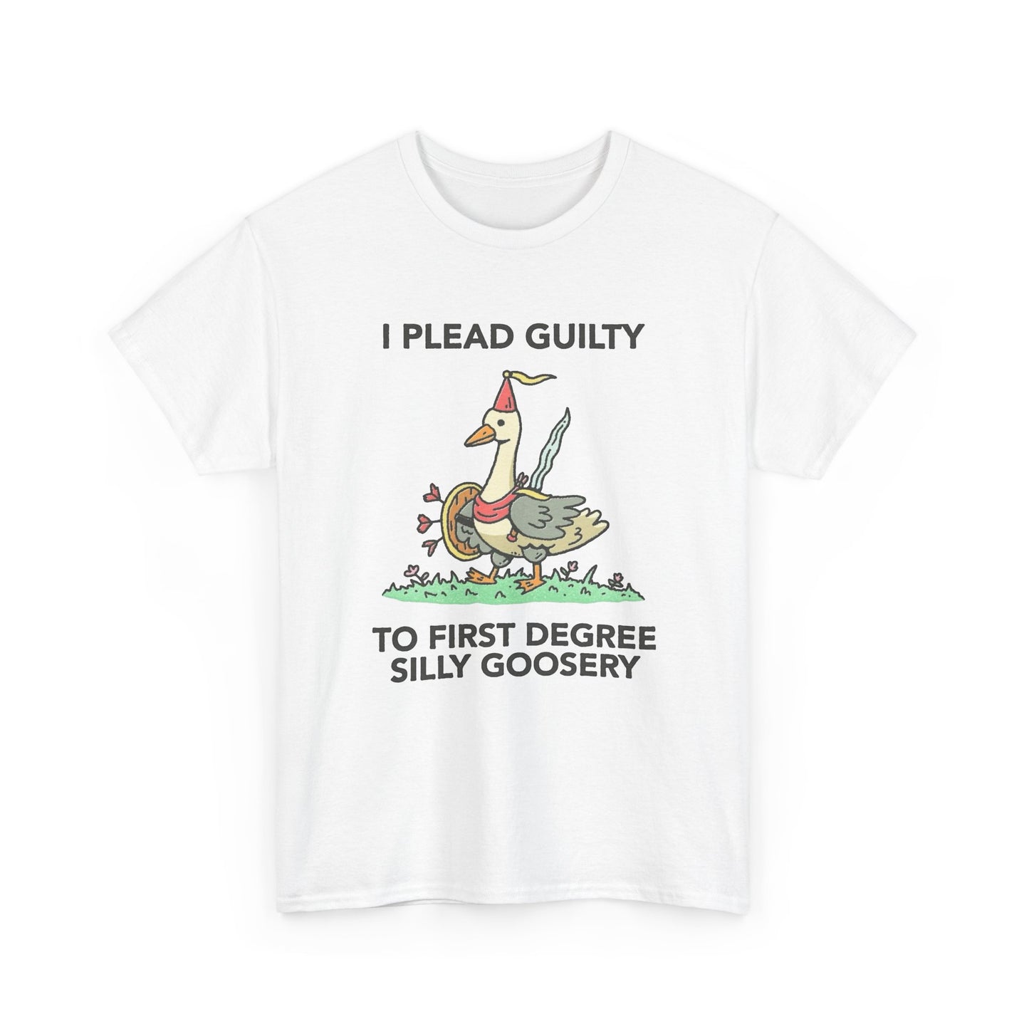 First Degree Silly Goosery Funny Graphic T Shirt NEW ADULT TEE VINTAGE