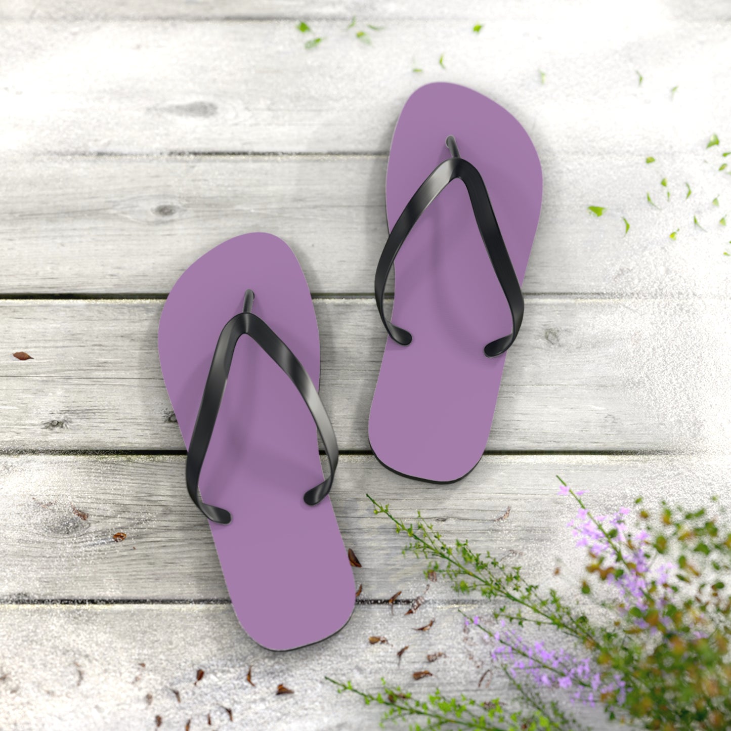 Lavender Flip Flops, Sandals Slides, Summer Footwear, Brand New
