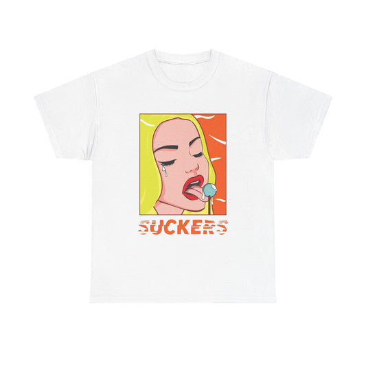 Suckers Graphic T-Shirt Comfy Cotton Tee Brand NEW