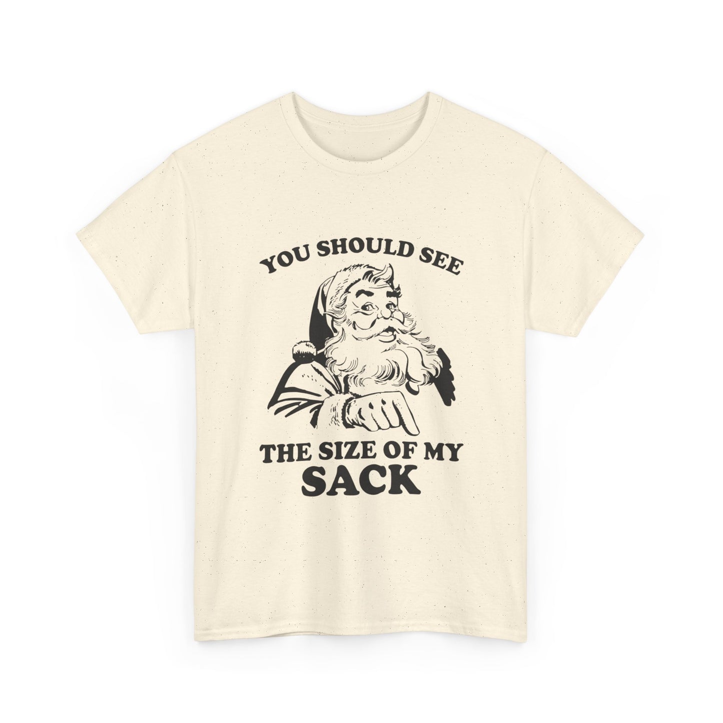 Funny Santa Sex Jokes Humor Graphic T Shirt Unisex NEW Heavy Cotton Tee