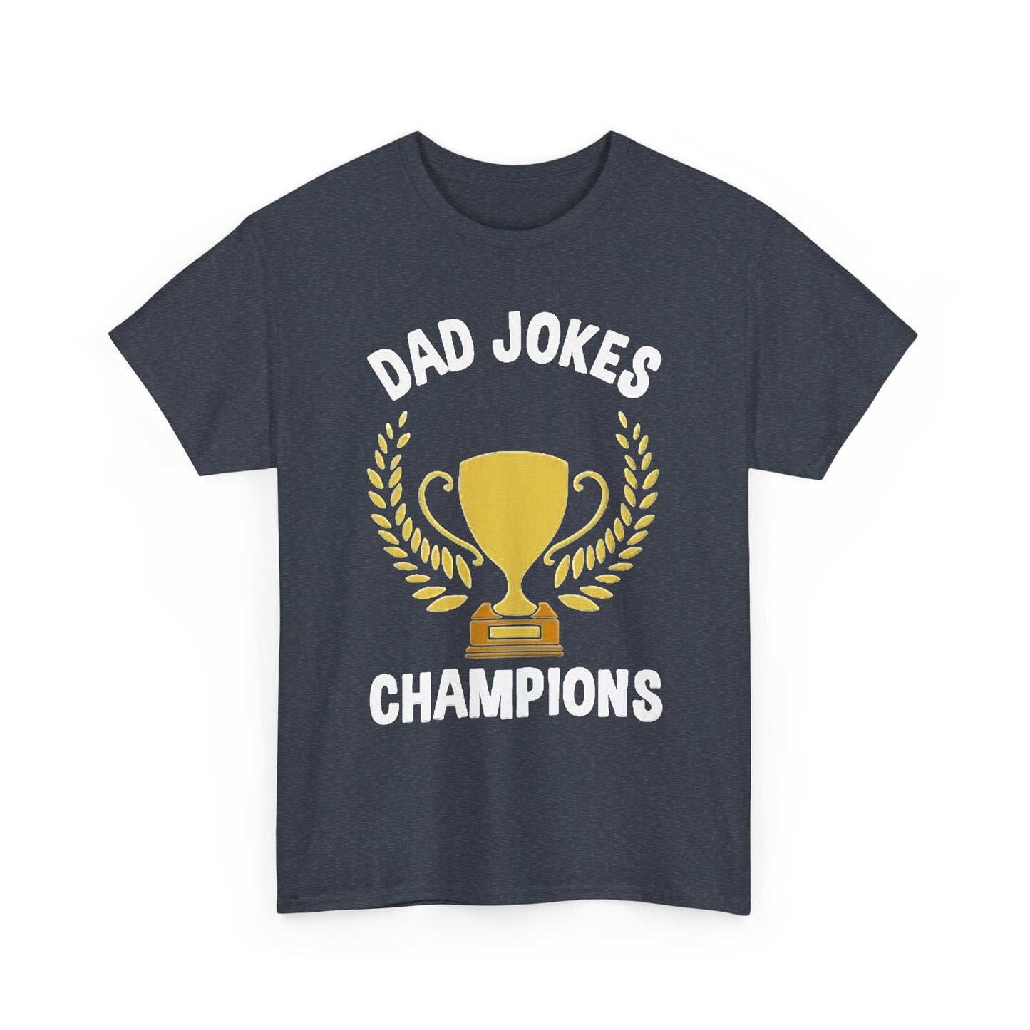 Dad Jokes Champion T SHIRT Retro Funny Jokes GIFT Unisex Heavy Cotton Tee