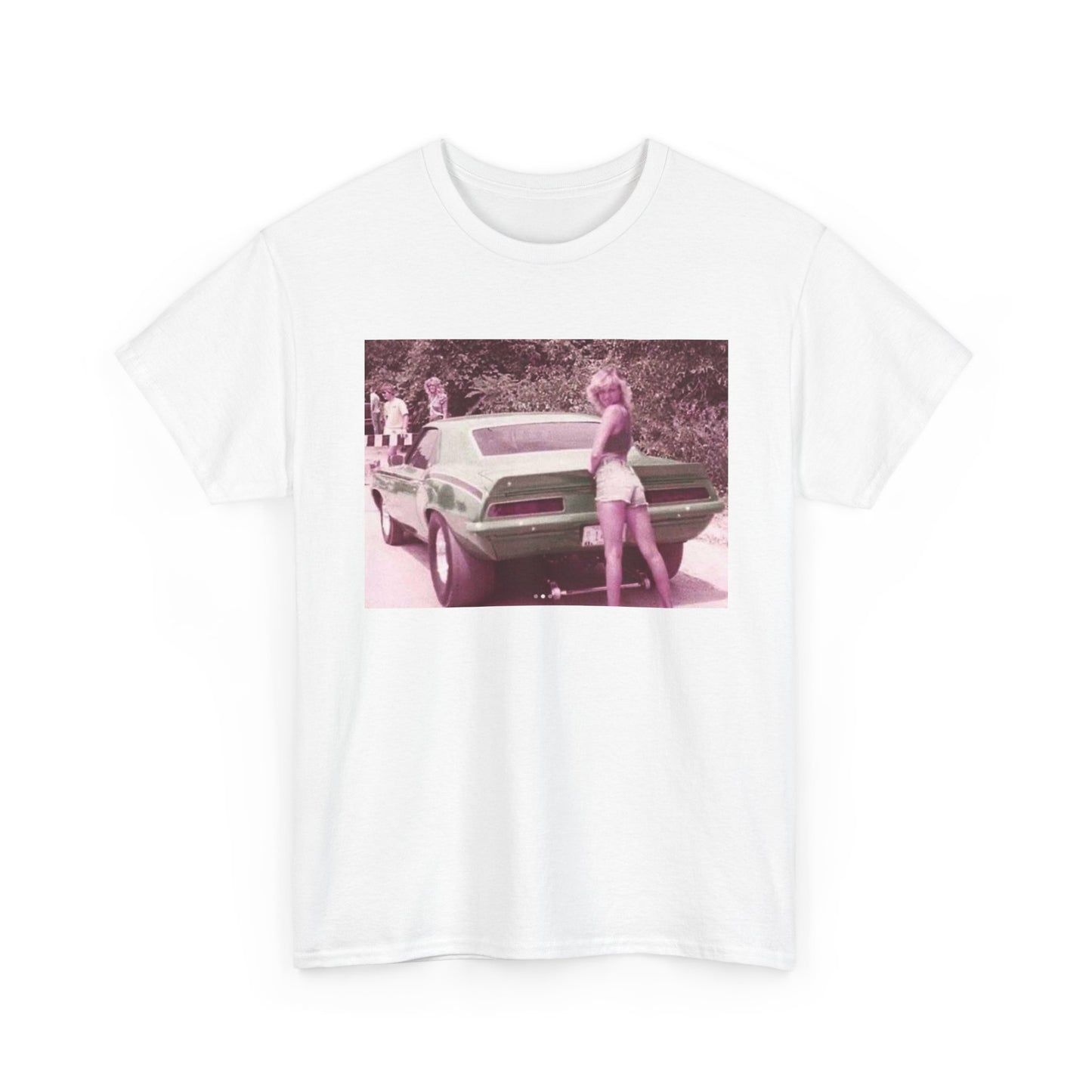 Drag Racing Camaro Vintage  Graphic T Shirt S-5XL NEW Unisex Cotton Tee