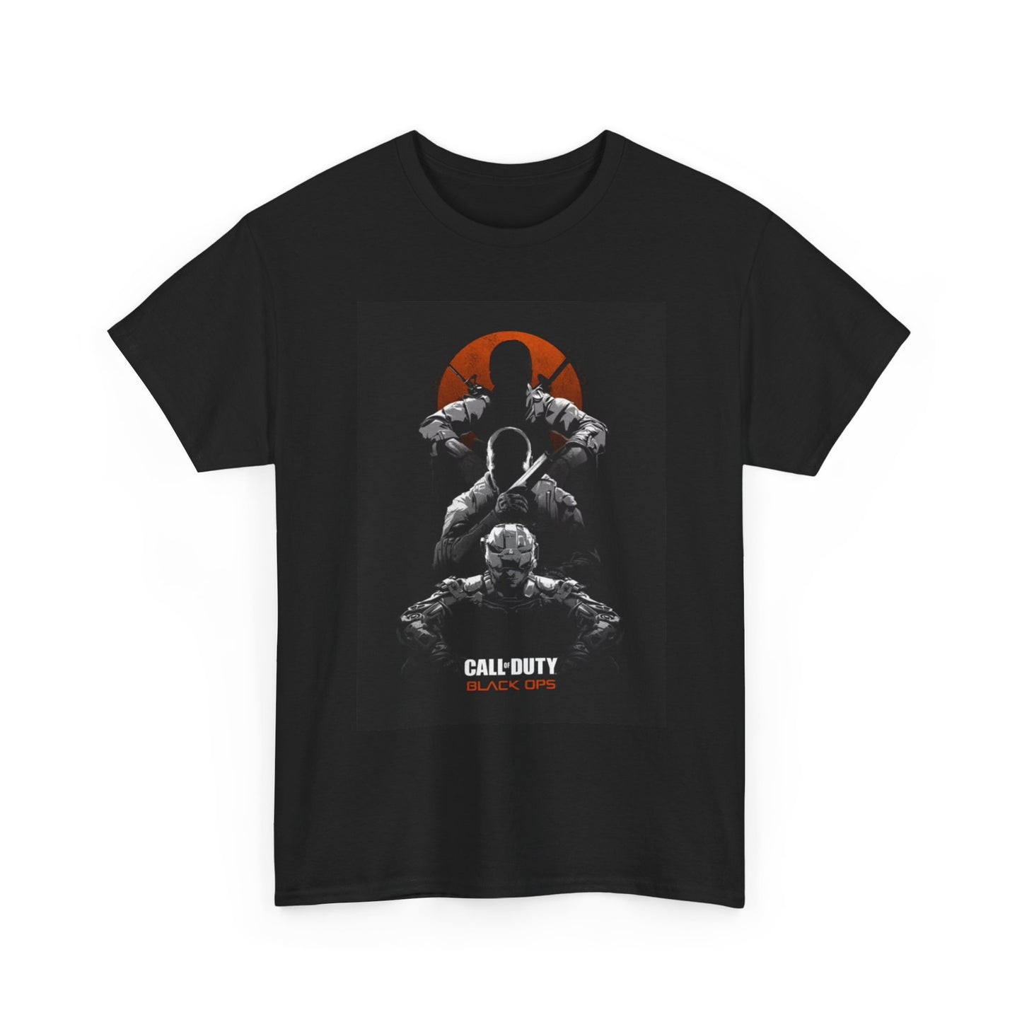 Call of Duty Black OPS Tshirt Retro gamer Xbox gaming Unisex Heavy Cotton Tee