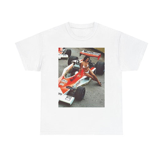 Cigarette Racing F1 Model Graphic T Shirt S-5XL Unisex Heavy Cotton Tee