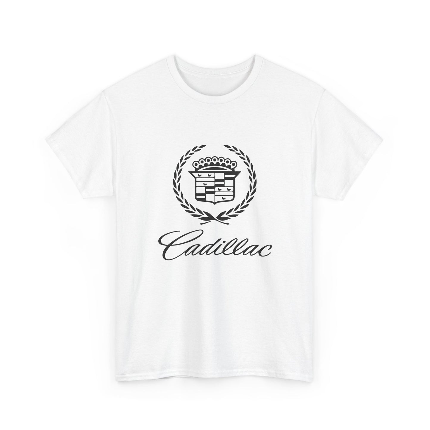 Cadillac Tshirt Vintage Logo CTSV Blackwing GM Chevy American Unisex Heavy Tee