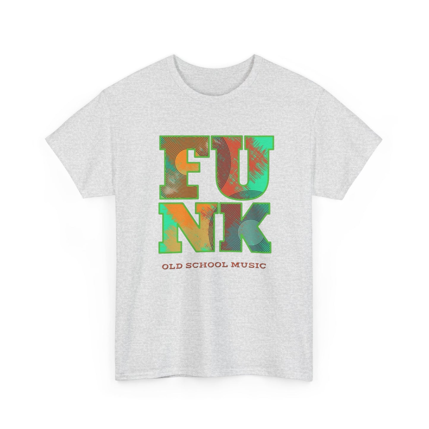 Funk Old School Music Graphic T Shirt NEW GIFT Unisex Heavy Cotton Tee