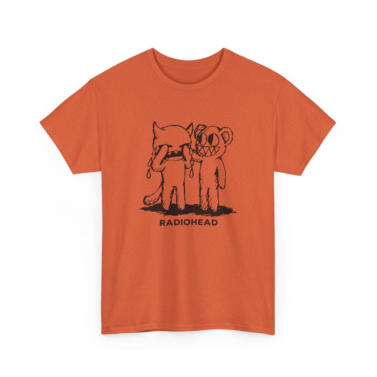 Radiohead Vintage Rock Graphic T Shirt NEW ADULT Heavy Cotton Tee
