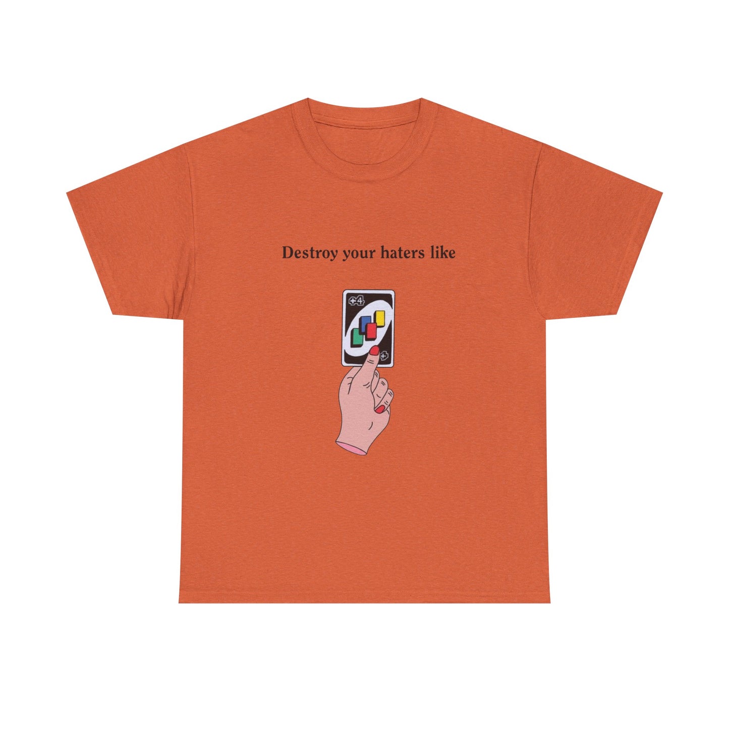 Destroy Your Haters Funny Game Night Graphic T Shirt Unisex Adults NEW