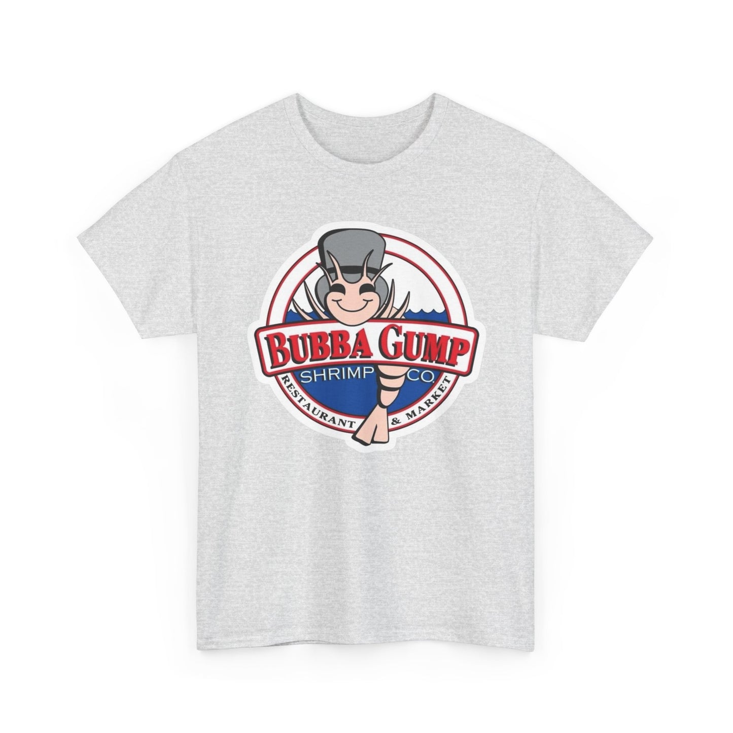 Bubba Gump Shrimp Graphic T Shirt Unisex Heavy Cotton Tee