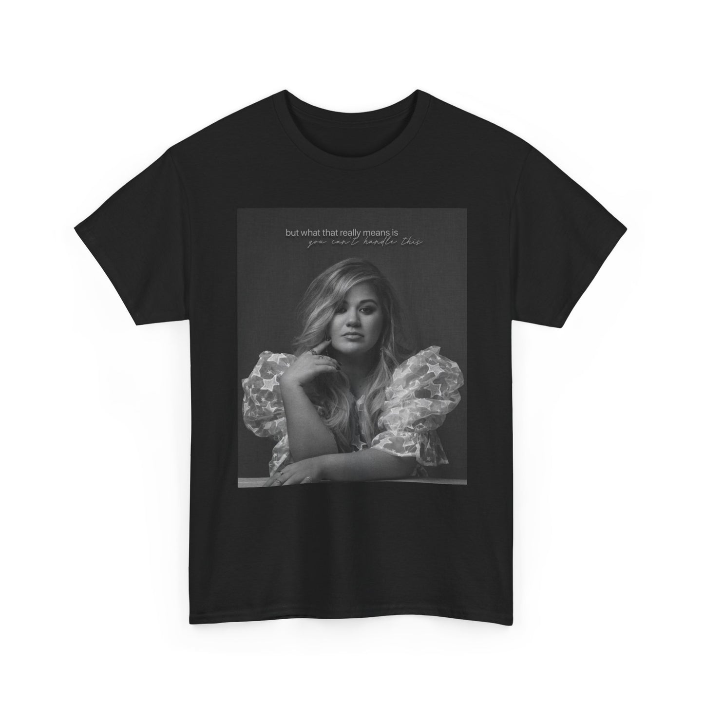 Kelly Clarkson T shirt Retro Poster Pop Music Unisex Heavy Cotton Tee
