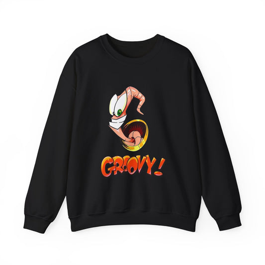 Earth Worm Jim Retro Gaming Sweater NEW Unisex Heavy Blend™ Crewneck Sweatshirt