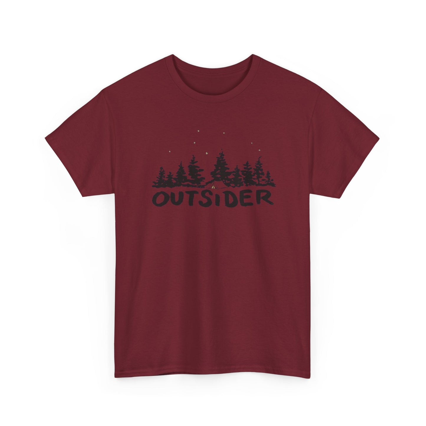 Outsider Camping Graphic T Shirt NEW ADULT