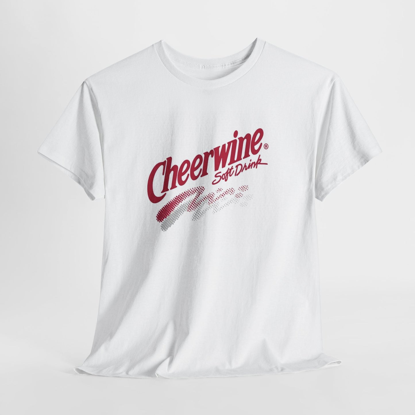 Cheerwine Graphic T Shirt Vintage Logo Carolinas Soda Unisex Heavy Cotton Tee