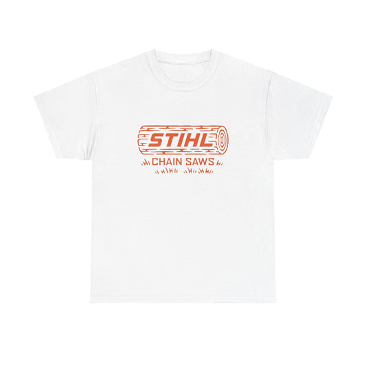 Stihl Chainsaws MULTIPLE COLORS Graphic T Shirt Unisex Heavy Cotton Tee GIFT NEW