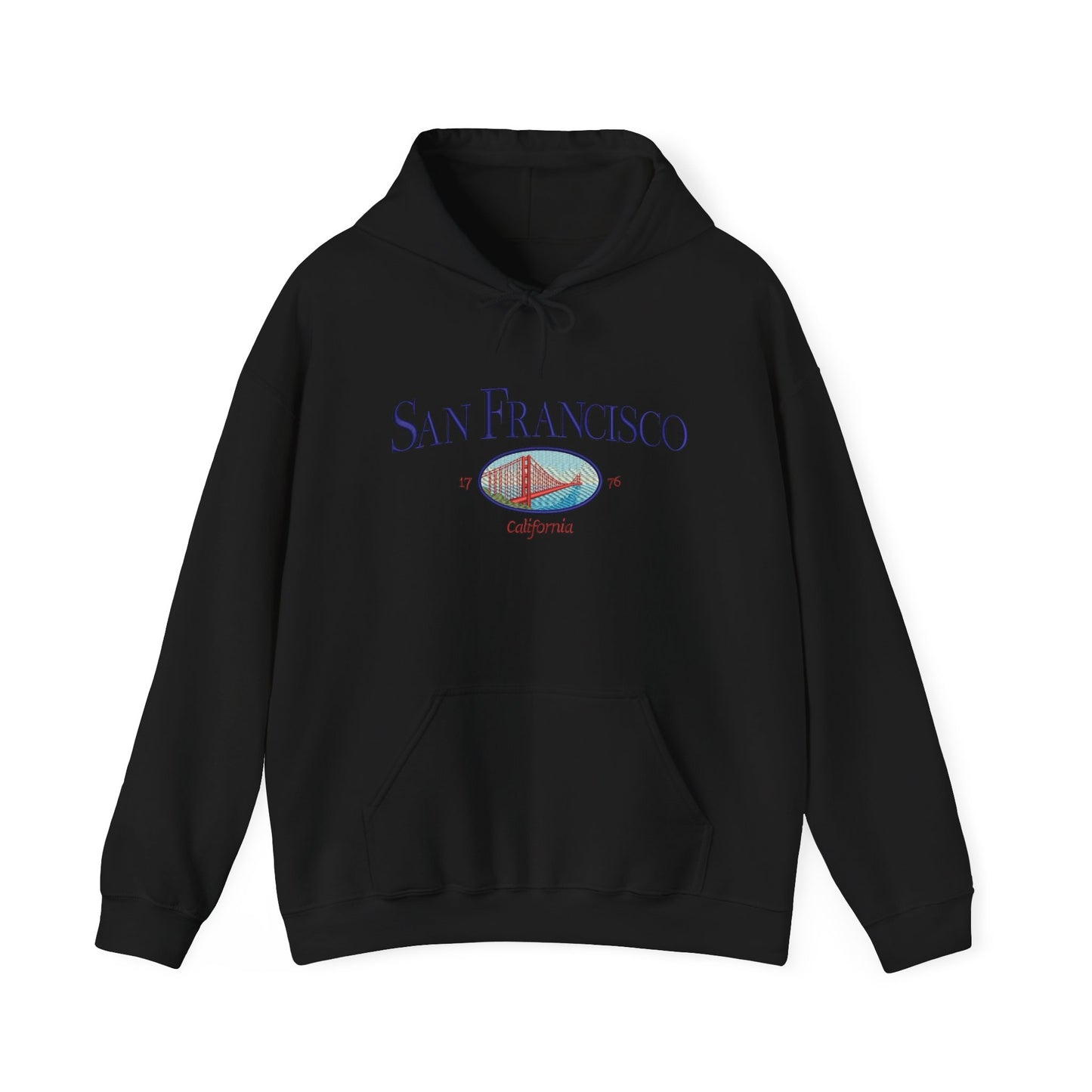San Francisco California Graphic Hoodie Heavy Blend Sweatshirt NEW