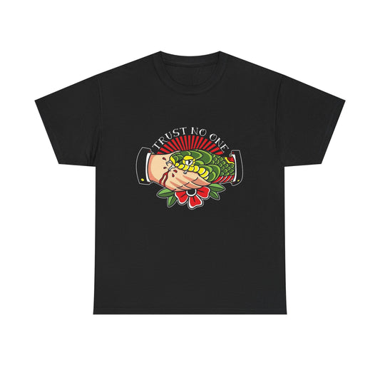 Trust No One Graphic T Shirt NEW Cotton Tee Gift