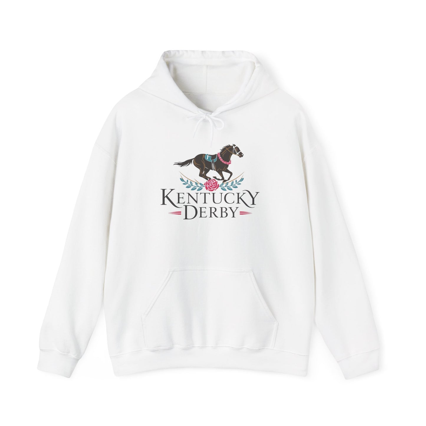 Kentucky Derby Graphic Hoodie Unisex Heavy Blend™ Hooded Sweatshirt