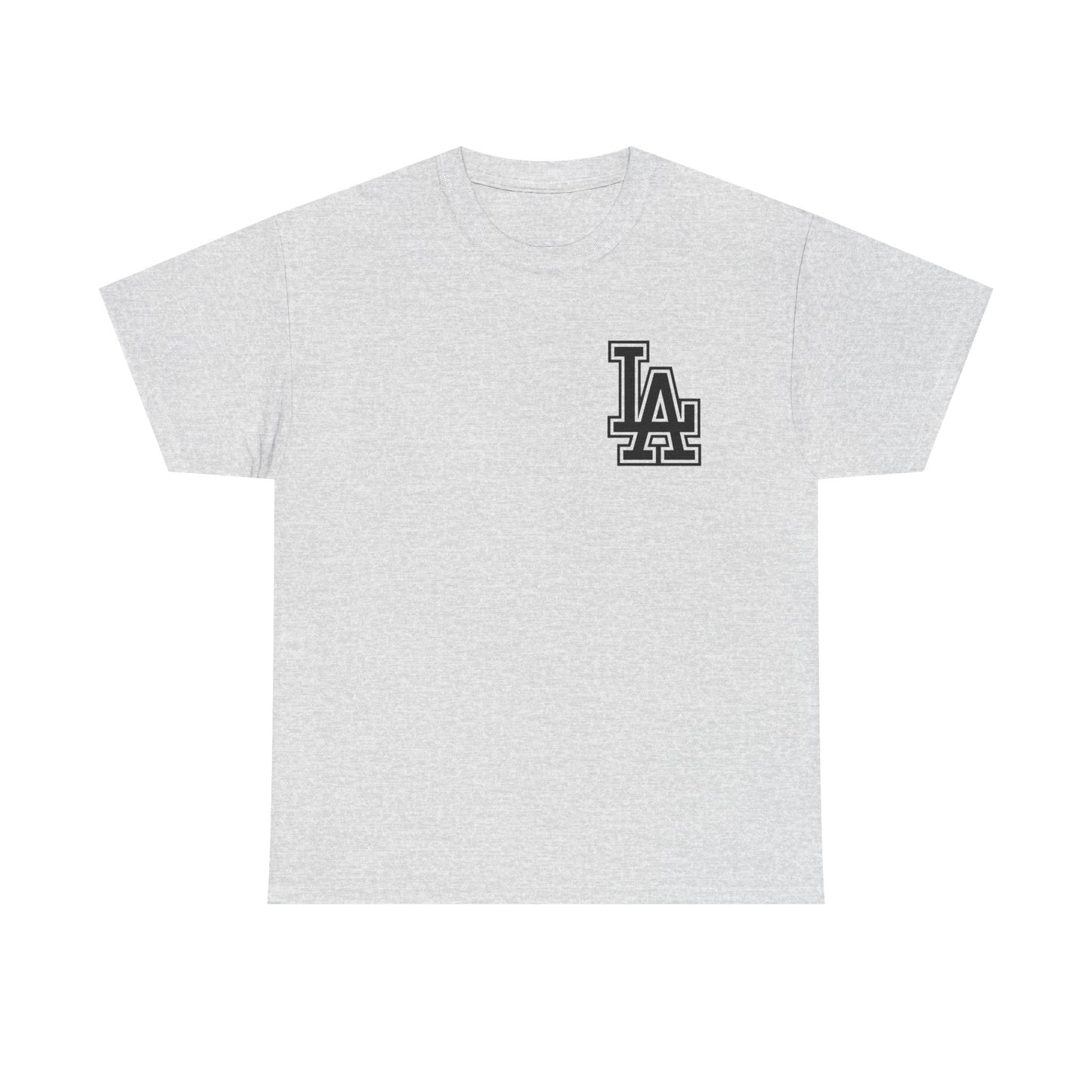 LA Los Angeles Cali Logo Graphic T Shirt S-5XL Unisex Heavy Cotton Tee