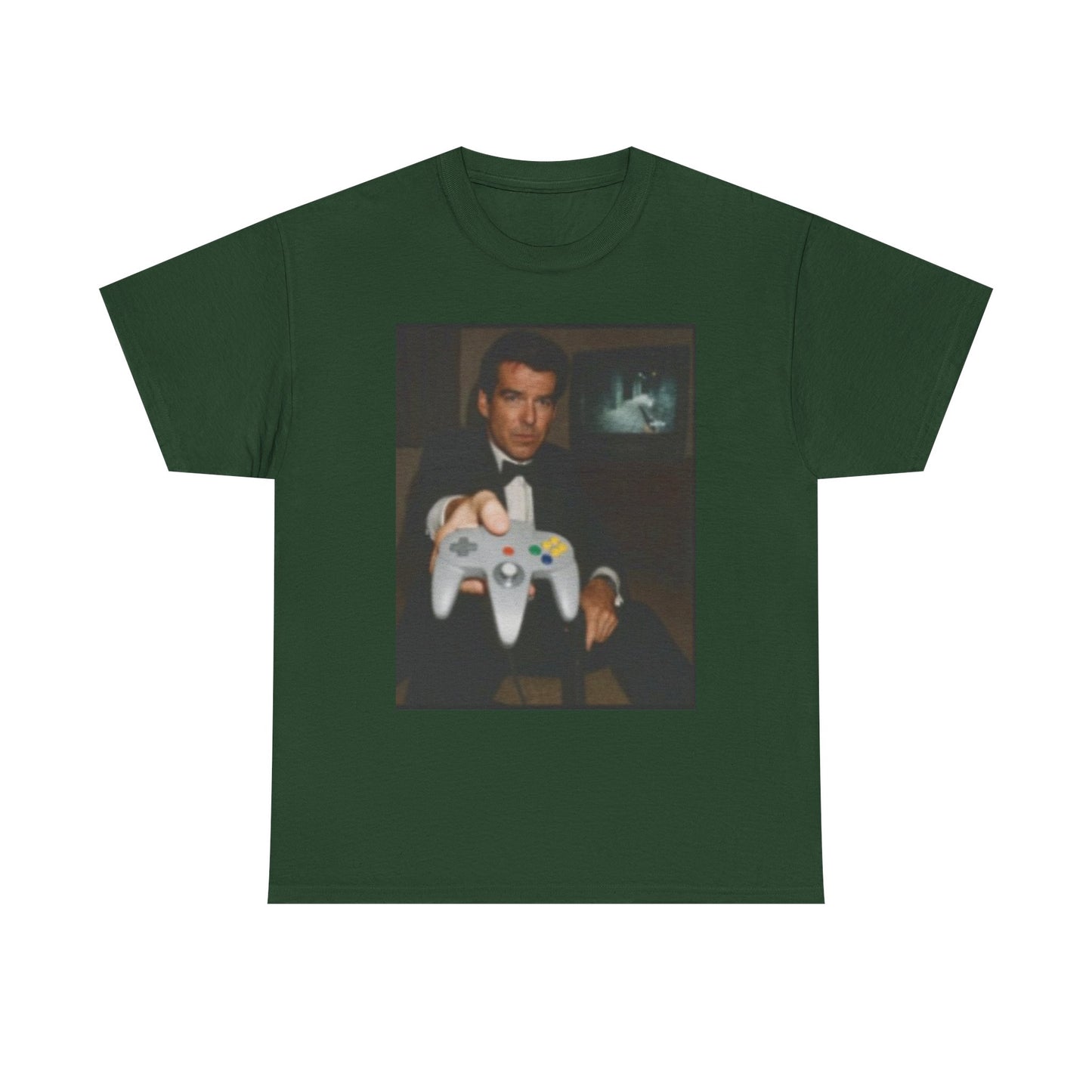 James Bond Golden eye Vintage Graphic T Shirt Unisex Heavy Cotton Tee Gaming 90s