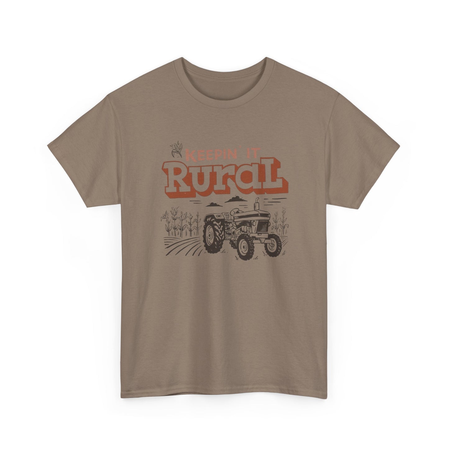 Keeping It Rural Graphic T Shirt Unisex Heavy Cotton Tee