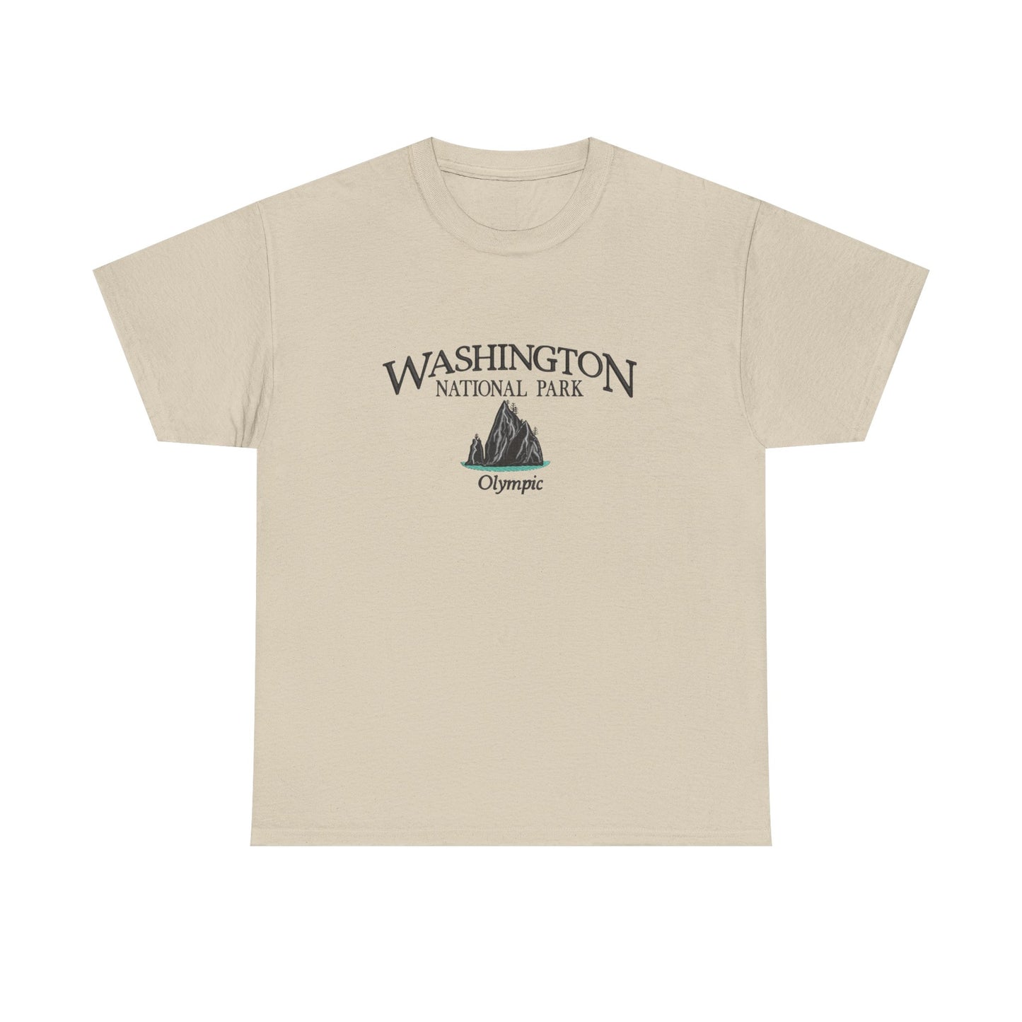 Washington National Park Graphic T Shirt NEW Unisex Heavy Cotton Tee