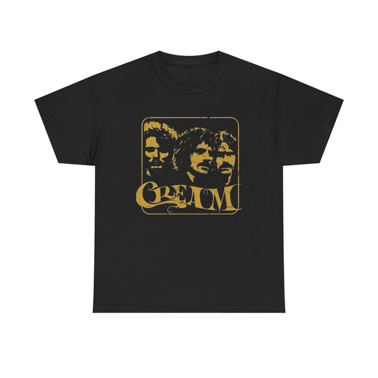 Cream Vintage Rock Graphic T Shirt NEW ADULT Tee