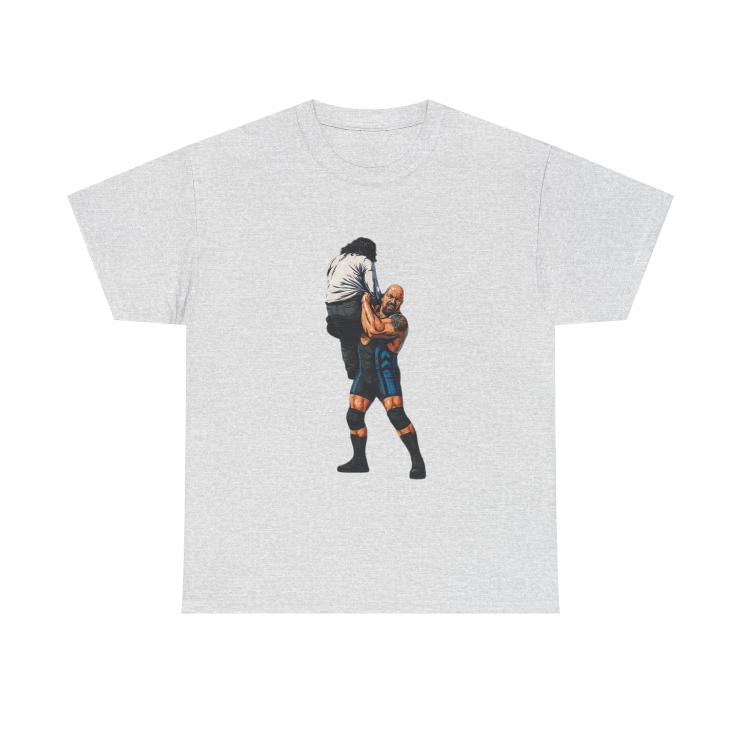 Big Show Mick Foley Wrestling Graphic T Shirt NEW Adult Unisex Heavy Cotton Tee