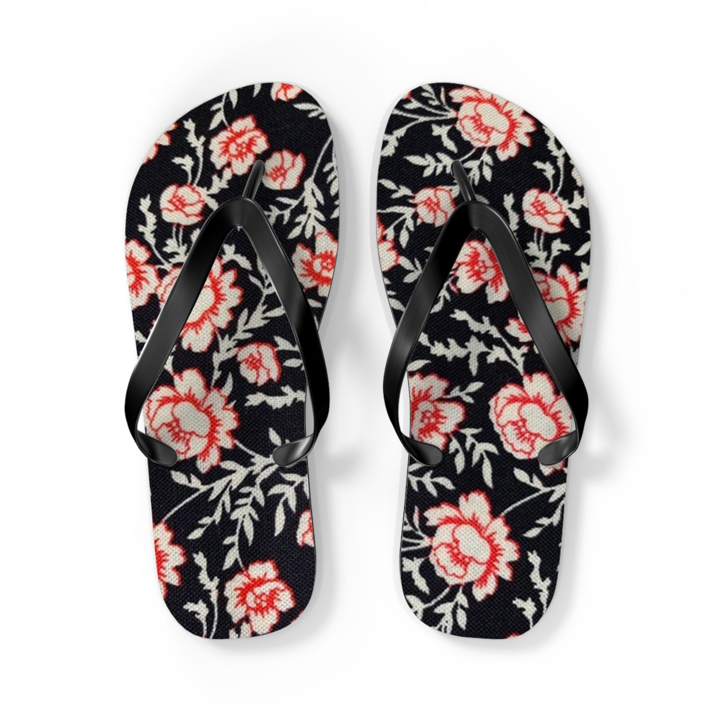Pink Roses Sandals Summer Flip Flops Slides BRAND NEW