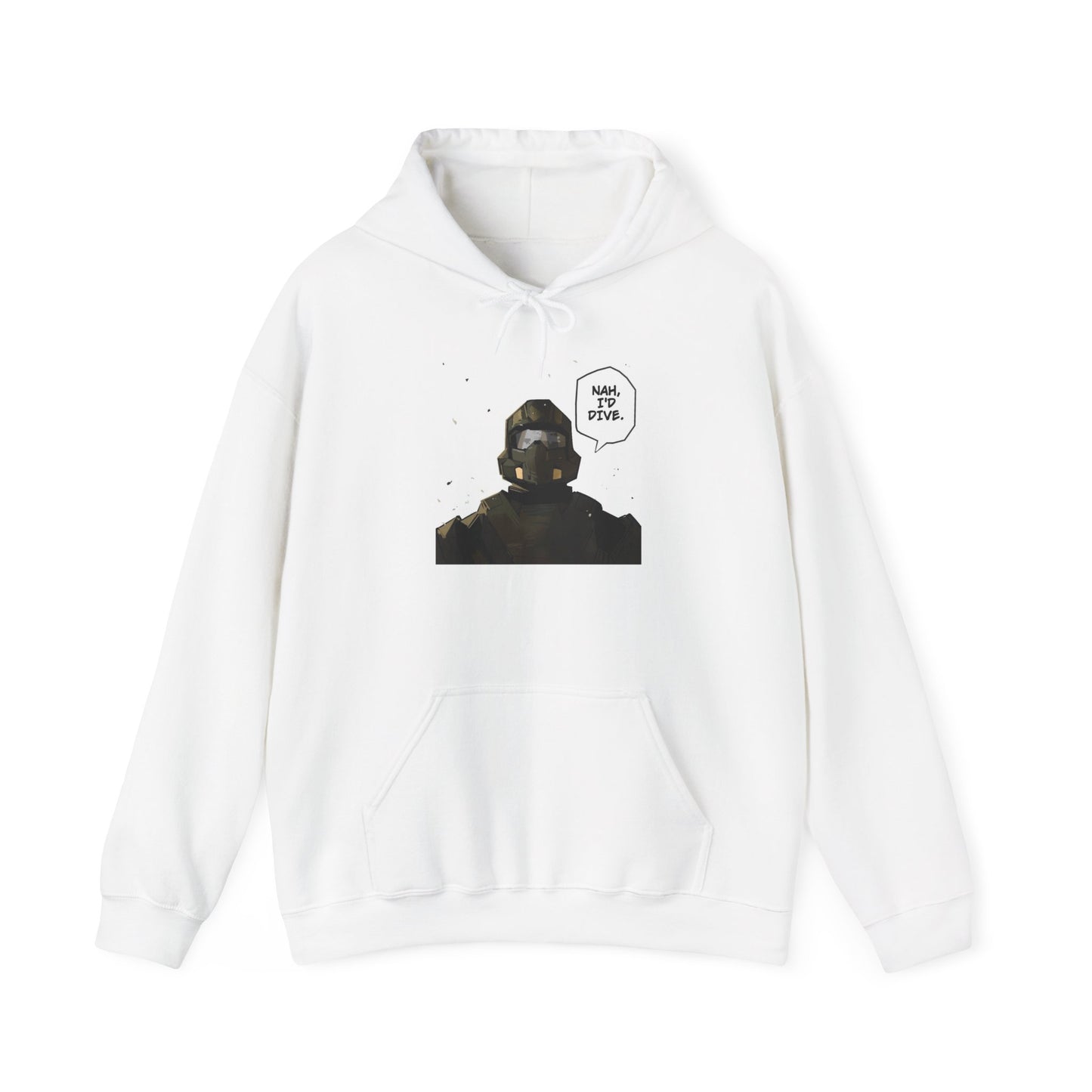 Hell Divers Graphic Hoodie Gaming Unisex Heavy Blend™ Hooded Sweatshirt