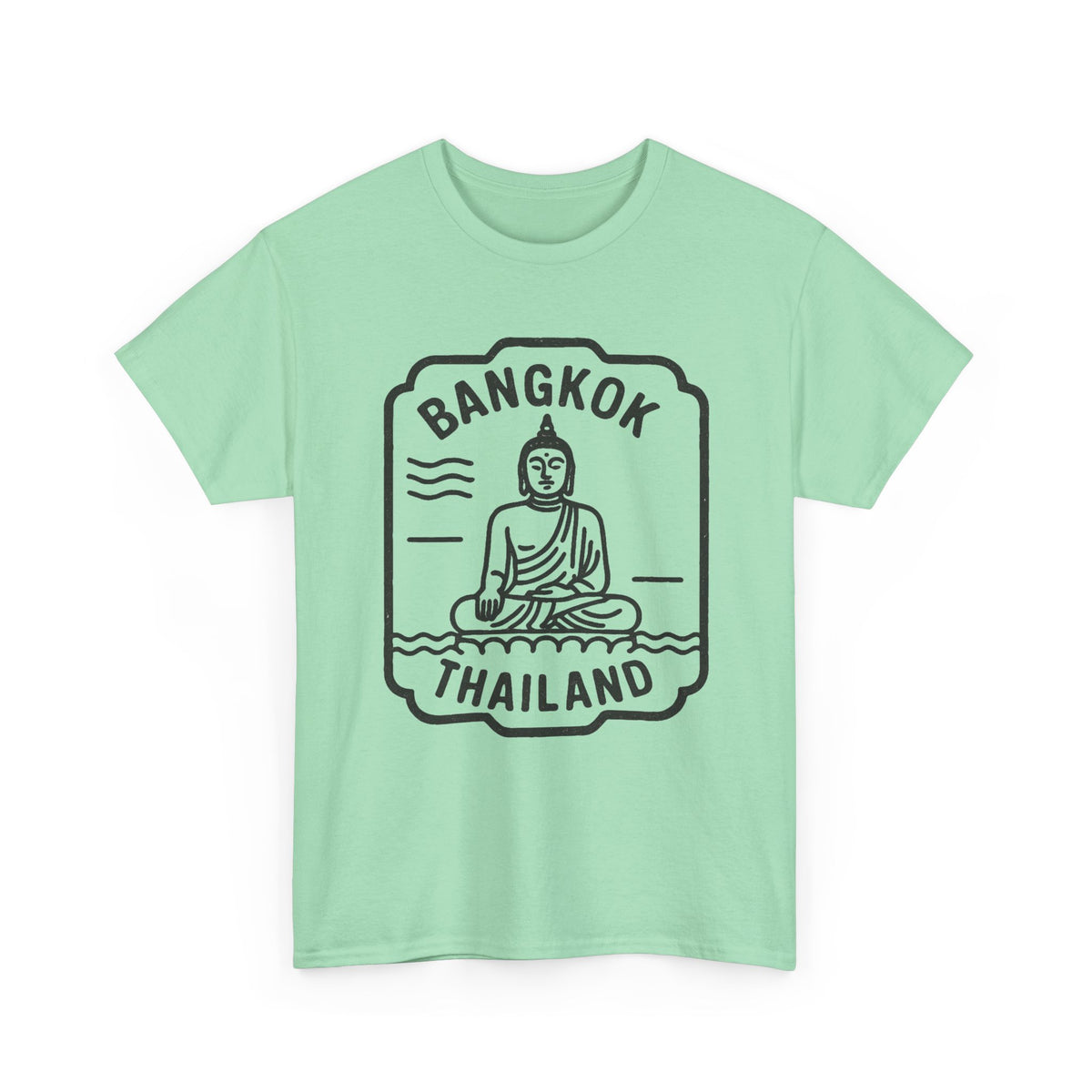 Bangkok Thailand Buddha Graphic T-Shirt Men's Graphic Tee