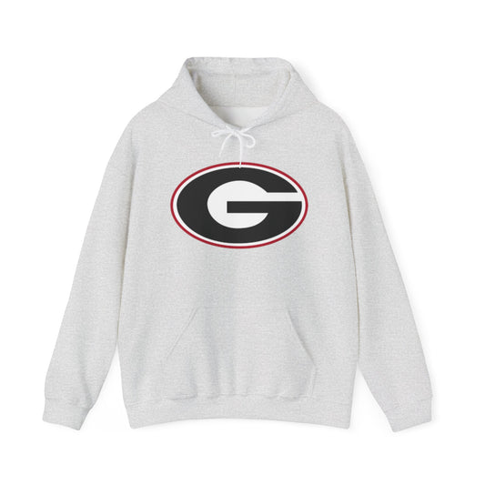 Georgia Graphic Hoodie Football Unisex Heavy Blend™ Hooded Sweatshirt