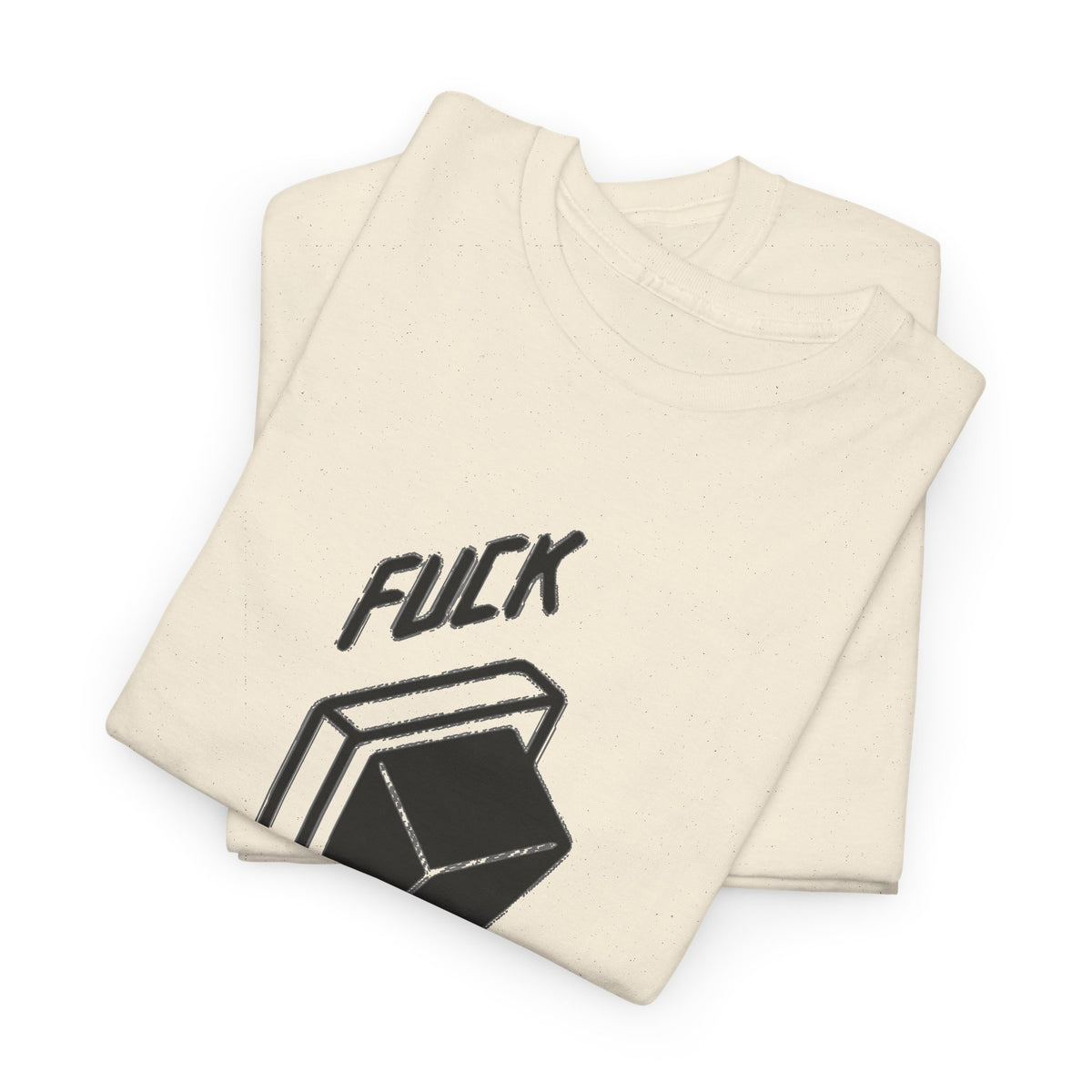 F*** Off Coffin Graphic T-Shirt Men's Tee Funny Retro Sarcasm