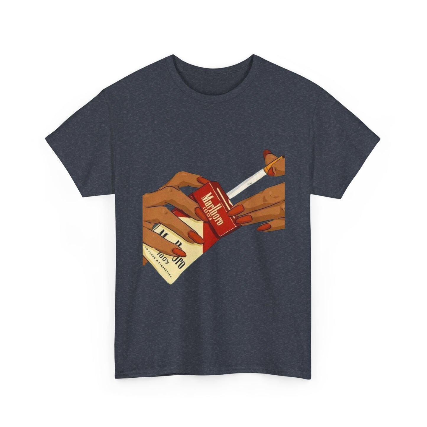 Vintage Cigarettes Graphic T Shirt NEW Adult Unisex Heavy Cotton Tee