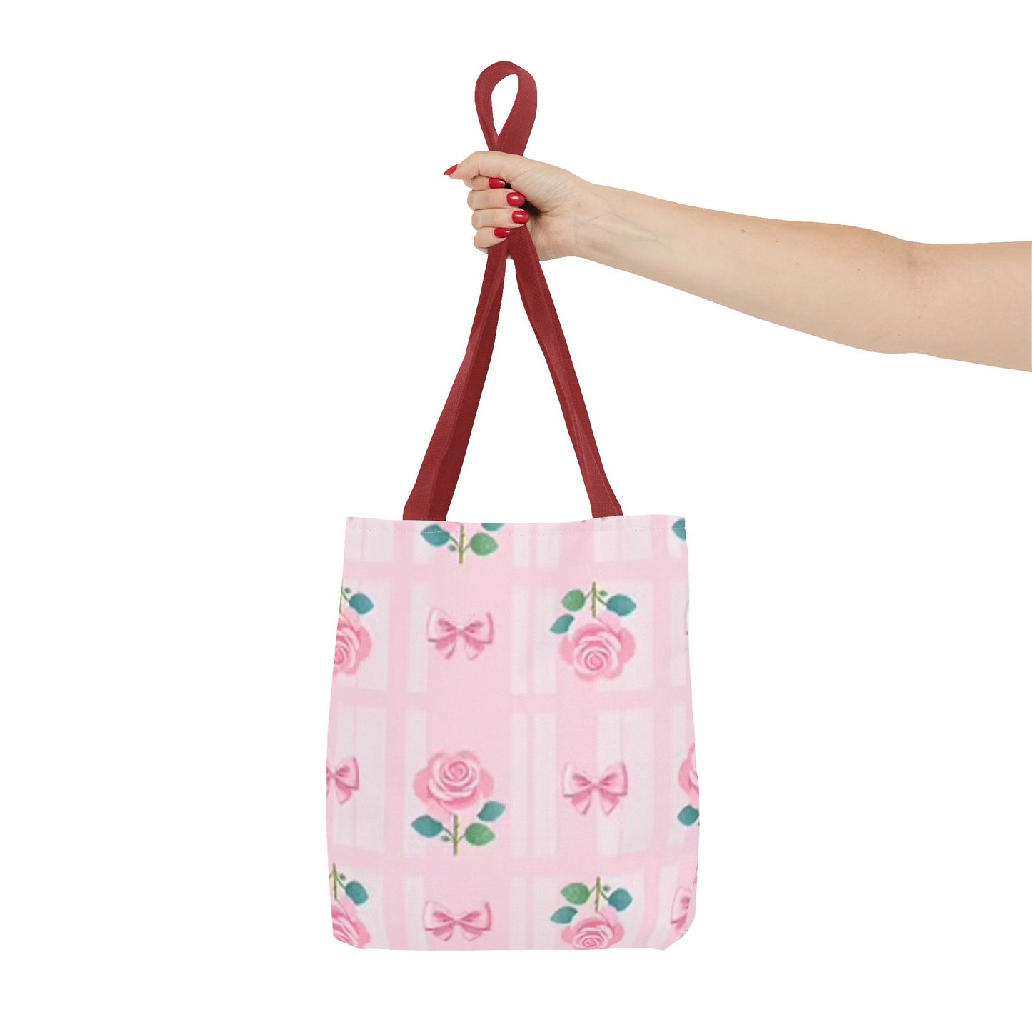 Pink Roses And Bows CUTE BRAND NEW Tote Bag (AOP)