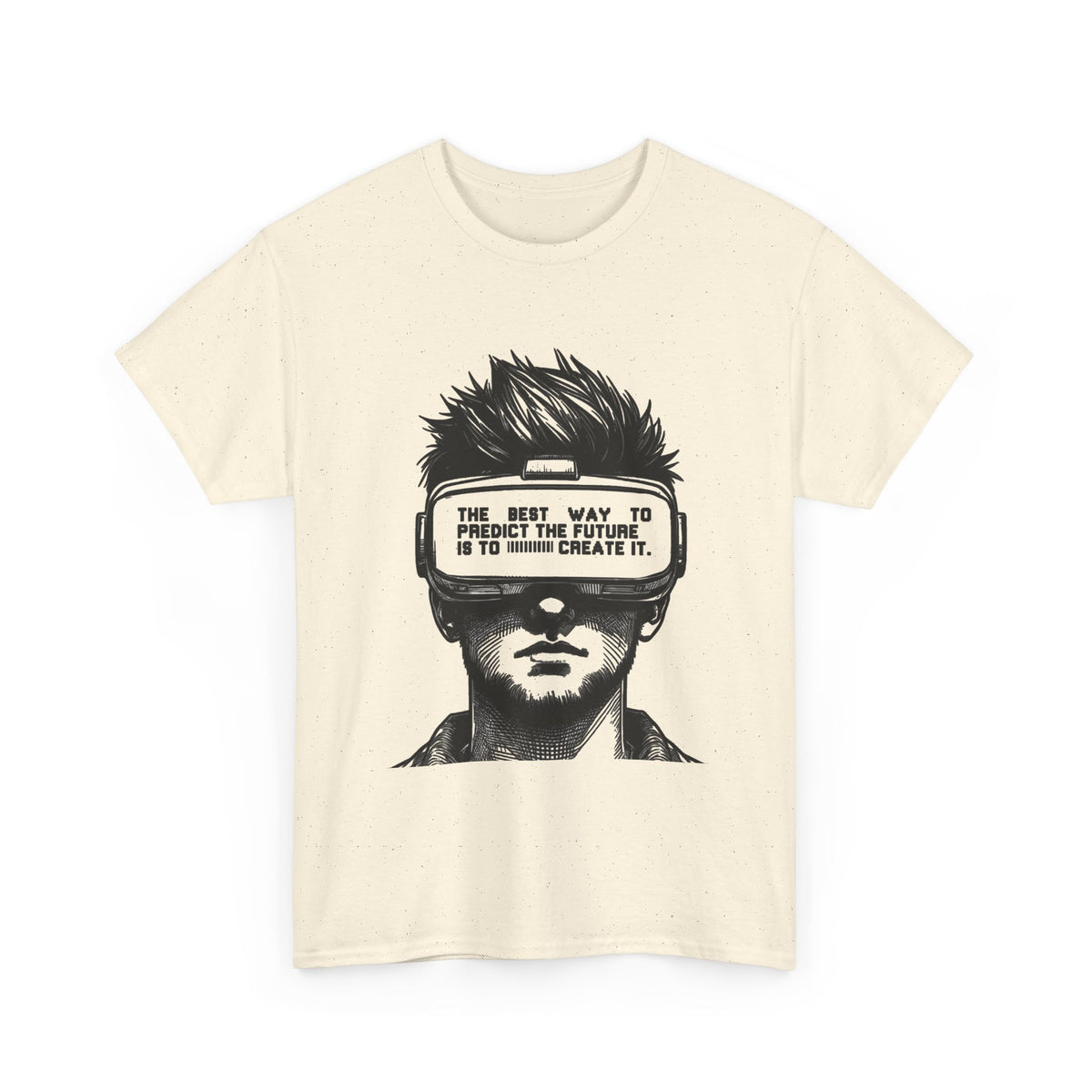 Create The Future Graphic T Shirt Men's Heavy Cotton Tee