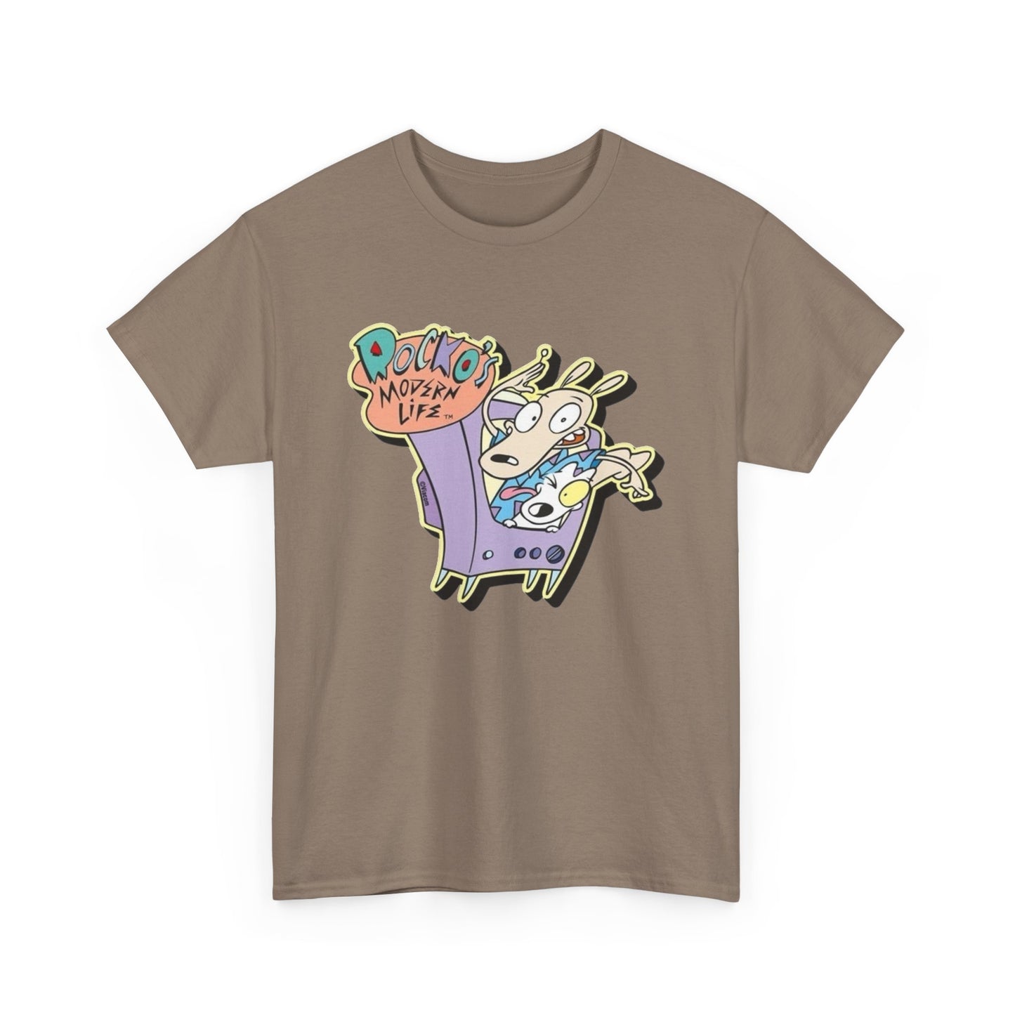 Rockos Modern Life Vintage 90's Graphic T Shirt NEW Vintage Unisex Heavy Cotton