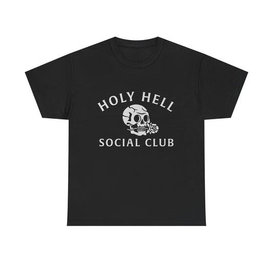 Holy Hell Social Club Graphic T Shirt NEW ADULT TEE