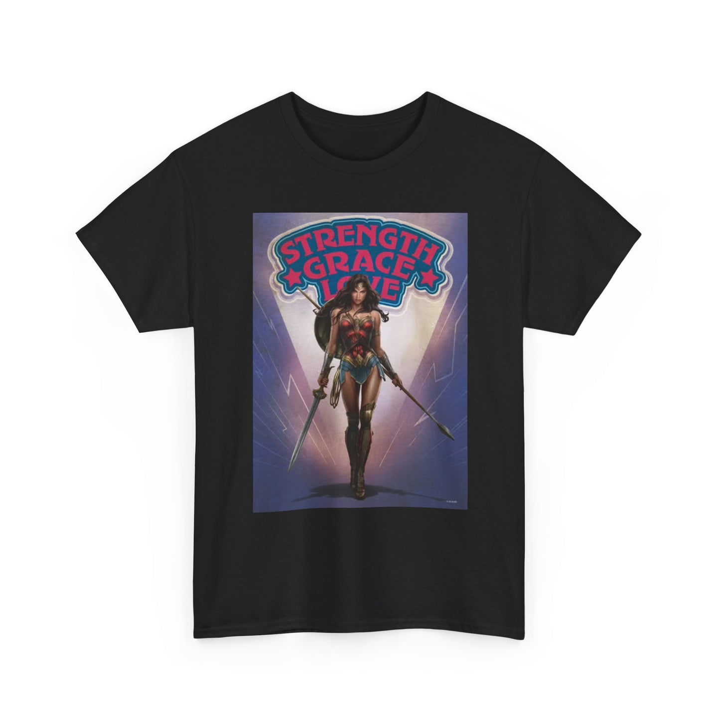 Waifu Anime T-shirt Girl Graphic Cartoon Retro Gaming Unisex Heavy Tee Gamer 27