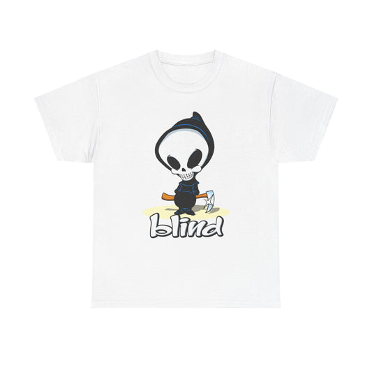 Blind Skateboards Graphic T Shirt Vintage Retro 90s Unisex Heavy Cotton Tee